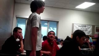 Friend gets into an argument with a teacher -_-