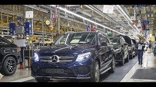 The All NEW Mercedes-Benz GLE, GLS Production and Assembly Line 2017 ● HD