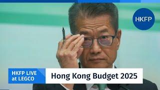 HKFP_Live: Hong Kong Budget 2025