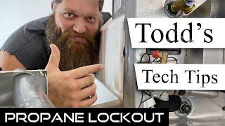 Resetting a Propane Lockout