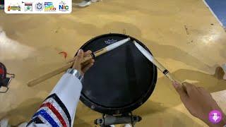 Vette Drumline Cadence - Snare Drum Cam: Eudes Neto | Banda Marcial Máster Maurício de Nassau 2024