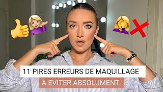 LES PIRES ERREURS DE MAQUILLAGE | Comment les éviter ???