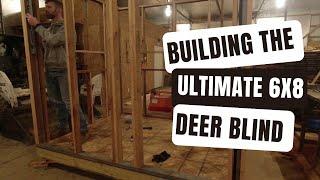 Building the ULTIMATE 6x8 DEER BLIND - Framing