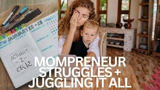 Mompreneur Struggles + Finding balance | Yes2Success