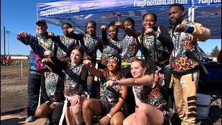 Dogg Wrld Girlz - Highlights of the 2024 FFL “March Madness” 15U Flag Football Champs