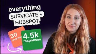 Survicate and HubSpot walkthrough