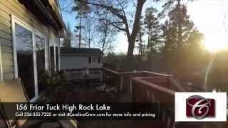 FOR SALE: 156 Friar Tuck Lexington, NC High Rock Lake