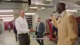 Michael Jordan calling Larry Bird a B*tch