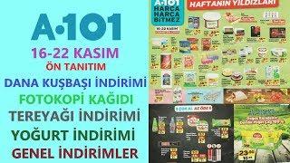 ÖN TANITIM A101 16 - 22 KASIM 2019 İNDİRİMLERİ / A101 TEREYAĞI İNDİRİMİ