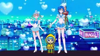 Sailor Pallas and Mercury welcome Luce