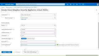 ASAv - Deployment ASAv on Azure