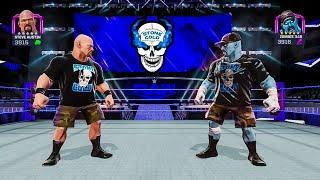 WWE MAYHEM 5 Star Superstar Steve Austin Vs 5 Star Zombie Steve Austin //Human Vs Zombie//