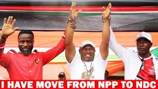 Just-in!! Top NPP member defects to NDC in Manhyia North constituency