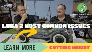 How To Fix LUBA 2 Cutting Height System Failure | Wireless Robot Lawn Mowers Australia | Mammotion