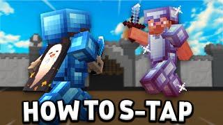 how to s-tap in minecraft pvp…