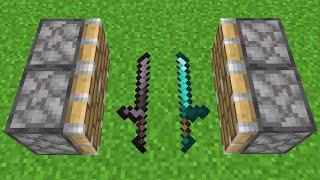 how to create a double nether diamond sword ?