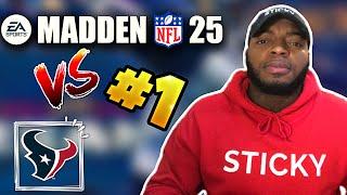 I Matched Up Vs The New #1 Madden 25 Player In The World!