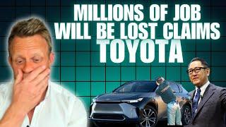 The president of Toyota says EVs will cause millions of job losses in Japan