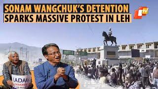 Protest Erupts In Leh Against Detention Of Activist Wangchuk By Delhi Police From Singhu Border