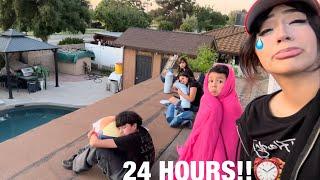 WE SPENT 24 HOURS ON THE ROOF!!