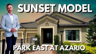 Inside a Stunning 5 Bed Home in Lakewood Ranch FL! Park East at Azario Sunset Model Taylor Morrison