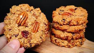 The best healthy oatmeal cookies! A quick dessert without sugar and without butter!