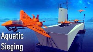 Making An Aircraft Carrier in Besiege