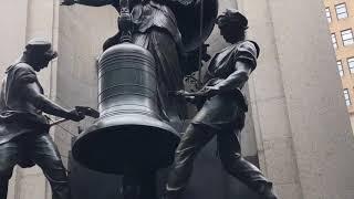 Campana del Monumento di Herald Square in NEW YORK (USA-NY), v.118