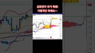 삼화전자 주가 폭등 이렇게만 하세요 대박납니다!!!