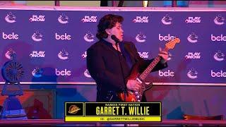 Garret T. Willie - Live at the Vancouver Canucks Game