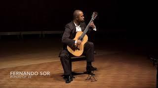 Franciel Monteiro plays study n. 17 op. 29 and Rondo op. 22 by Fernando Sor