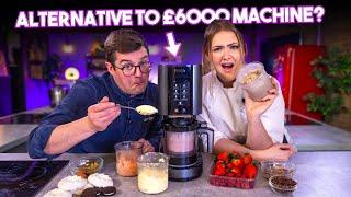 2 Chefs Test Home Alternative to £6000 Restaurant Ice Cream Machine | Sorted Food