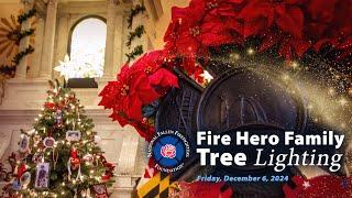 2024 Fire Hero Family Tree Lighting