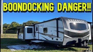 Danger While RV Boondocking!