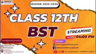 CLASS 12TH | BST