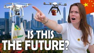 China Is Living In 2050! Testing Food Drone Delivery In Shenzhen