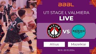 Mažeikiai 2014 vs TalTech/Altius 2014 | BBBL Boys U11