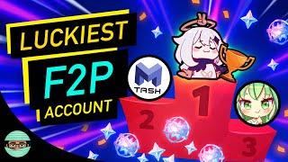 Is your F2P account Luckier than THIS account? Better than F2PGod...| Genshin Impact Feat Mtashed