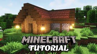 Minecraft: How to Build a Simple Starter House Tutorial