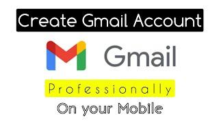 How to create Gmail account professionally - Gmail account kesy bnaen - جی میل اکاؤنٹ کیسے بنائیں