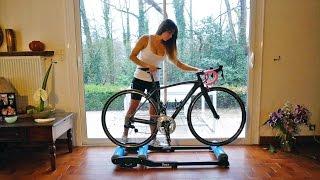 Training on the Tacx Galaxia rollers