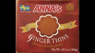 Anna's Swedish Ginger Thins Review