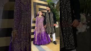 Saba Ibrahim reception outfits#shorts#sabaibrahim #sabakhalid