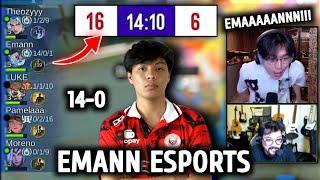 MIRKO & WOLFCASTS REACTIONS TO EMANN SOLO CARRYING BTR vs AI ESPORTS in SNAPDRAGON