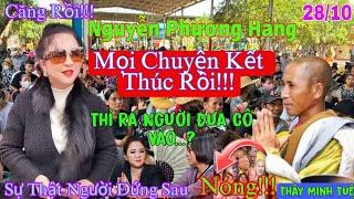 Thôi Xong!Tìm Ra Người Đứng Sau Nguyễn Phương Hằng Mọi Chuyện Kết Thúc Thầy Minh Tuệ Hết Nạn