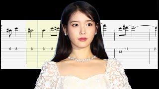 IU - Celebrity (Guitar Tutorial) Tabs With Sheets