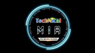 Technical MIA || Intro Video By Technical MIA