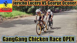 Jericho Lucero VS George Oconer | GangGang Chicken Race OPEN | My Cycling Diary