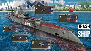 RF Kronshtadt - Most Trash Battleship  review & gameplay - Modern Warships