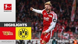 Union Shocks BVB! | Union Berlin - Borussia Dortmund 2-1 | Highlights | Matchday 6 – Bundesliga